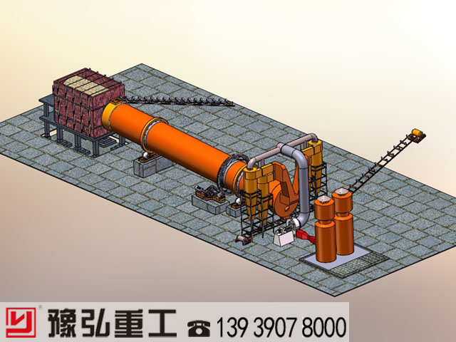 脫硫石膏烘干機設備工藝流程 脫硫石膏烘干機設備工藝流程